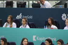 Bədii gimnastika üzrə Azərbaycan çempionatı və Bakı birinciliyi start götürüb (FOTO)