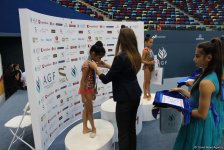 Bədii gimnastika üzrə Azərbaycan çempionatında mükafatlandırma mərasimi keçirilib (FOTO)
