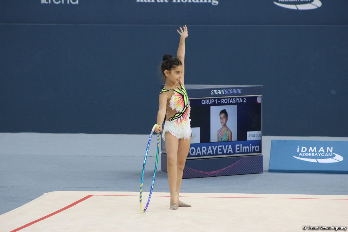 Bədii gimnastika üzrə Azərbaycan çempionatı və Bakı birinciliyi start götürüb (FOTO)