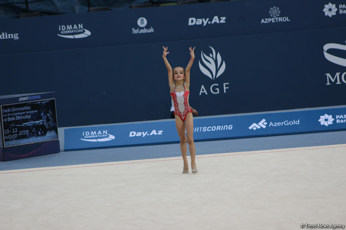 Bədii gimnastika üzrə Azərbaycan çempionatı və Bakı birinciliyi start götürüb (FOTO)