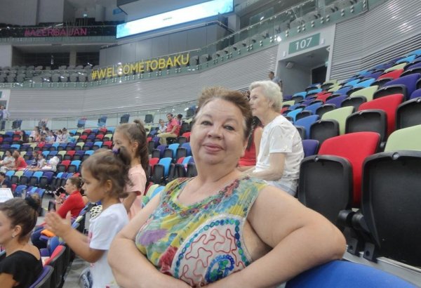Tamaşaçı: Milli Gimnastika Arenasının zalı gözəldir