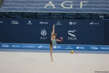 Bədii gimnastika üzrə 25-ci Azərbaycan çempionatı və Bakı birinciliyinin ikinci günü start götürüb (FOTO)