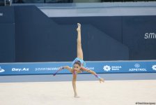 Bədii gimnastika üzrə 25-ci Azərbaycan çempionatı və Bakı birinciliyinin ikinci günü start götürüb (FOTO)