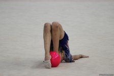 Bədii gimnastika üzrə 25-ci Azərbaycan çempionatı və Bakı birinciliyinin ikinci günü start götürüb (FOTO)