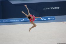 Bədii gimnastika üzrə 25-ci Azərbaycan çempionatı və Bakı birinciliyinin ikinci günü start götürüb (FOTO)
