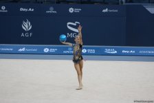 Bədii gimnastika üzrə 25-ci Azərbaycan çempionatı və Bakı birinciliyinin ikinci günü start götürüb (FOTO)