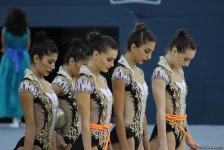 Bədii gimnastika üzrə 25-ci Azərbaycan çempionatı və Bakı birinciliyinin ikinci günü start götürüb (FOTO)