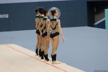 Bədii gimnastika üzrə 25-ci Azərbaycan çempionatı və Bakı birinciliyinin ikinci günü start götürüb (FOTO)