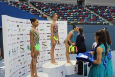 Bədii gimnastika üzrə Azərbaycan Çempionatının ikinci gününün mükafatçıları mükafatlandırılıb (FOTO)