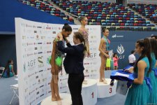 Bədii gimnastika üzrə Azərbaycan Çempionatının ikinci gününün mükafatçıları mükafatlandırılıb (FOTO)