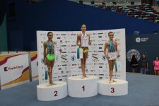 Bədii gimnastika üzrə Azərbaycan Çempionatının ikinci gününün mükafatçıları mükafatlandırılıb (FOTO)