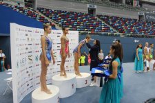 Bədii gimnastika üzrə Azərbaycan Çempionatının ikinci gününün mükafatçıları mükafatlandırılıb (FOTO)