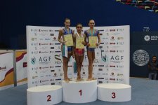 Bədii gimnastika üzrə Azərbaycan Çempionatının ikinci gününün mükafatçıları mükafatlandırılıb (FOTO)