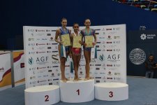 Bədii gimnastika üzrə Azərbaycan Çempionatının ikinci gününün mükafatçıları mükafatlandırılıb (FOTO)