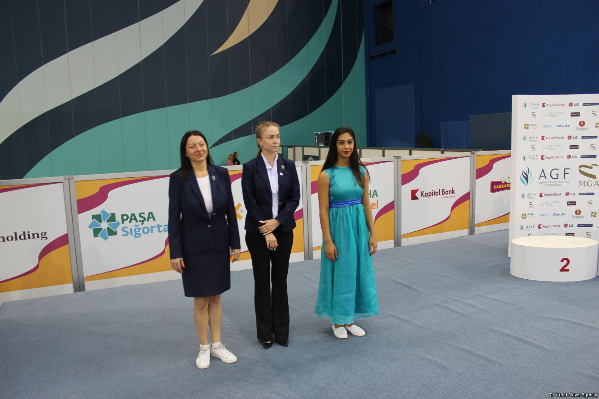 Bədii gimnastika üzrə Azərbaycan Çempionatının ikinci gününün mükafatçıları mükafatlandırılıb (FOTO)