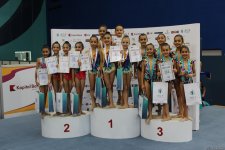 Bədii gimnastika üzrə 25-ci Azərbaycan çempionatı və Bakı birinciliyinin sonuncu gününün mükafatçıları mükafatlandırılıb (FOTO)