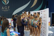 Bədii gimnastika üzrə 25-ci Azərbaycan çempionatı və Bakı birinciliyinin sonuncu gününün mükafatçıları mükafatlandırılıb (FOTO)