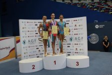 Bədii gimnastika üzrə 25-ci Azərbaycan çempionatı və Bakı birinciliyinin sonuncu gününün mükafatçıları mükafatlandırılıb (FOTO)