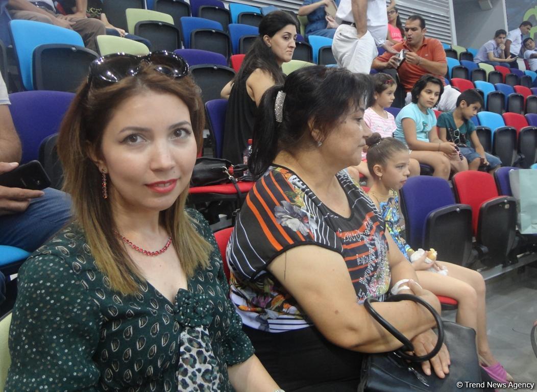 Tamaşaçı: Bizim ölkəmizin gimnastika arenası dünya səviyyəsindədir