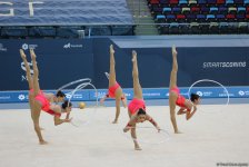 Bədii gimnastika üzrə Azərbaycan çempionatı və Bakı birinciliyi: Ən yaxşı anlar (FOTO)