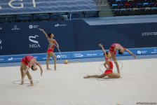 Bədii gimnastika üzrə Azərbaycan çempionatı və Bakı birinciliyi: Ən yaxşı anlar (FOTO)