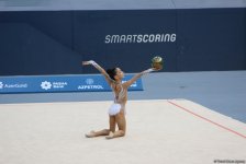 Bədii gimnastika üzrə Azərbaycan çempionatı və Bakı birinciliyi: Ən yaxşı anlar (FOTO)