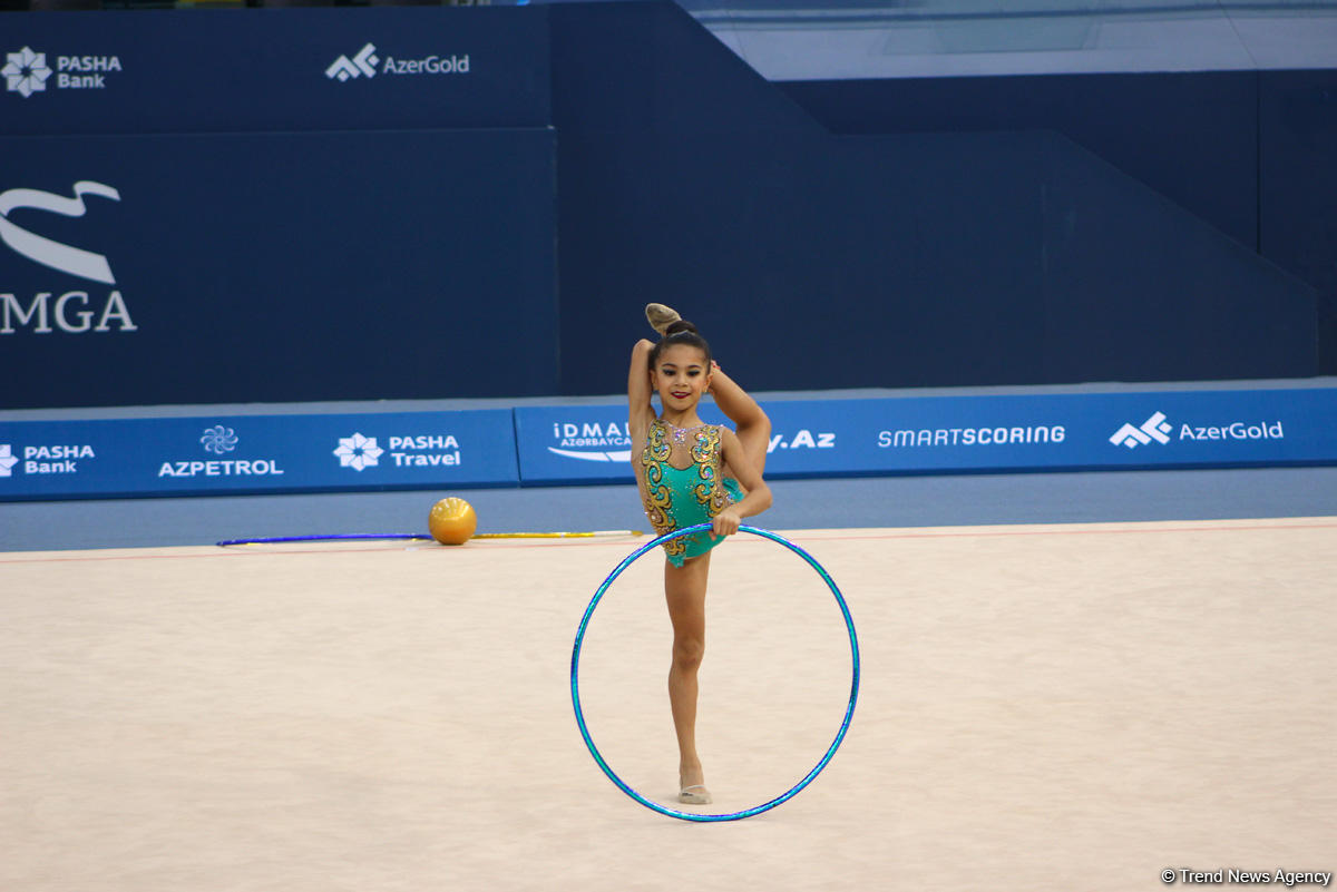 Bədii gimnastika üzrə Azərbaycan çempionatı və Bakı birinciliyi: Ən yaxşı anlar (FOTO)