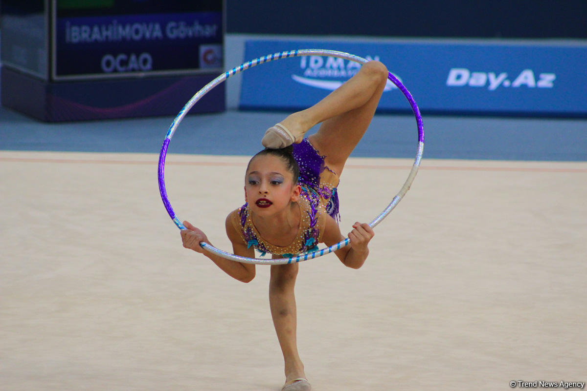 Bədii gimnastika üzrə Azərbaycan çempionatı və Bakı birinciliyi: Ən yaxşı anlar (FOTO)
