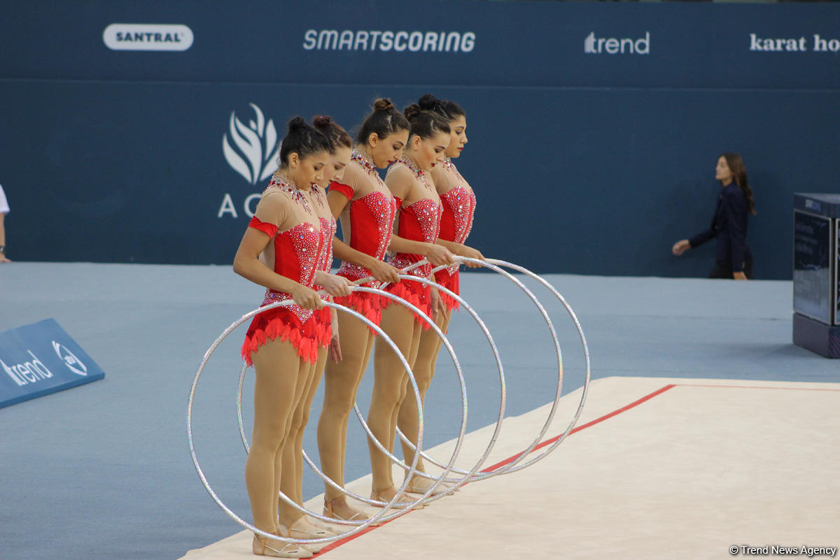 Bədii gimnastika üzrə Azərbaycan çempionatı və Bakı birinciliyi: Ən yaxşı anlar (FOTO)