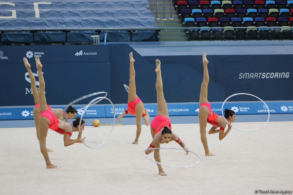 Bədii gimnastika üzrə Azərbaycan çempionatı və Bakı birinciliyi: Ən yaxşı anlar (FOTO)
