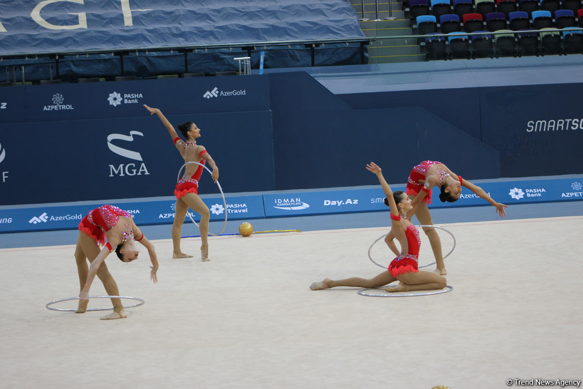 Bədii gimnastika üzrə Azərbaycan çempionatı və Bakı birinciliyi: Ən yaxşı anlar (FOTO)