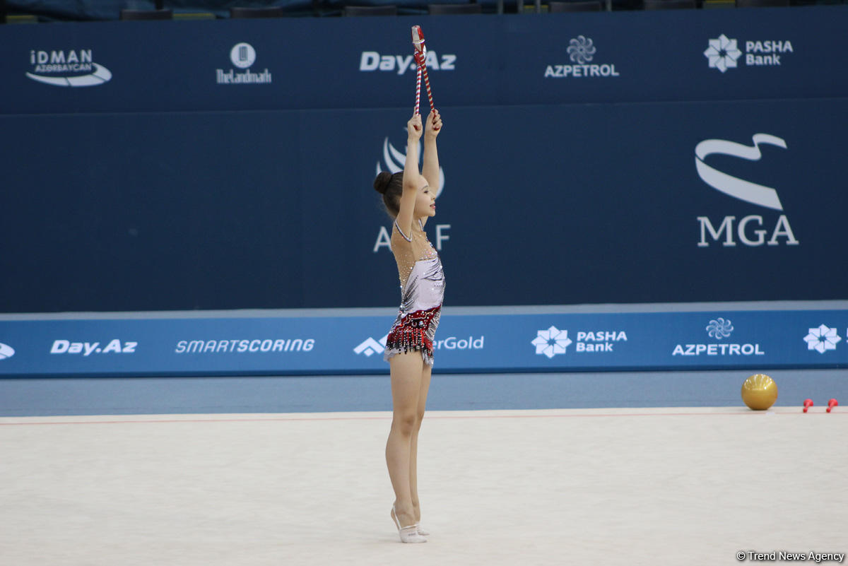 Bədii gimnastika üzrə Azərbaycan çempionatı və Bakı birinciliyi: Ən yaxşı anlar (FOTO)
