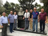 Maqsud Məmmədovun məzarı ziyarət olunub (FOTO)