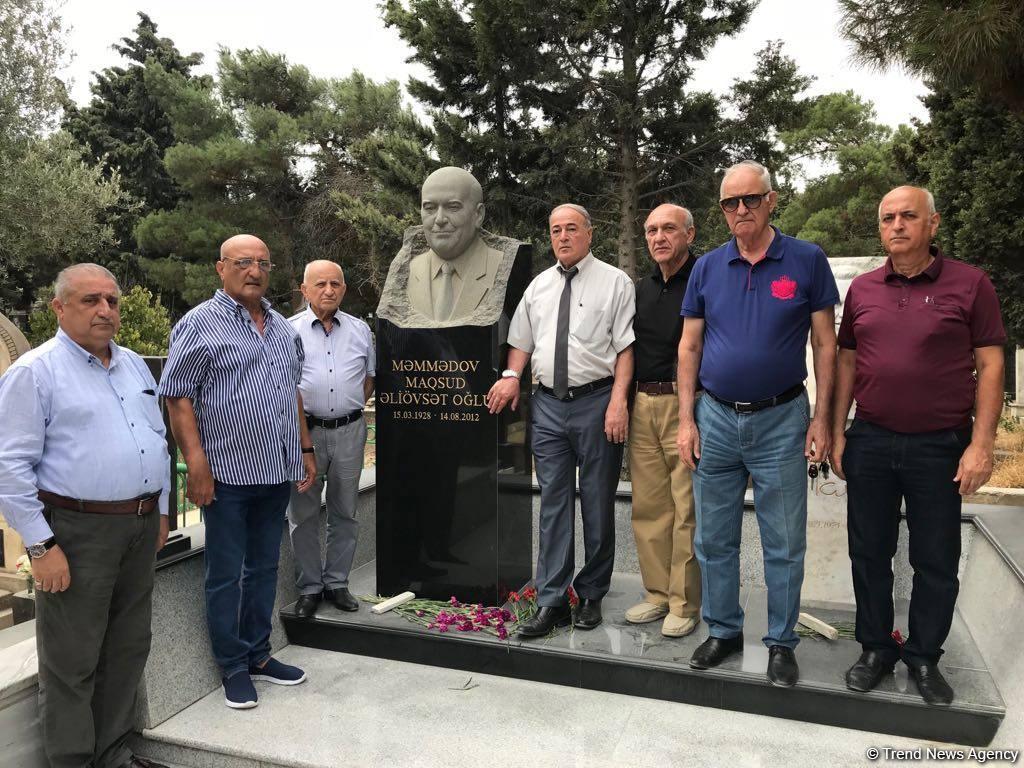 Maqsud Məmmədovun məzarı ziyarət olunub (FOTO)