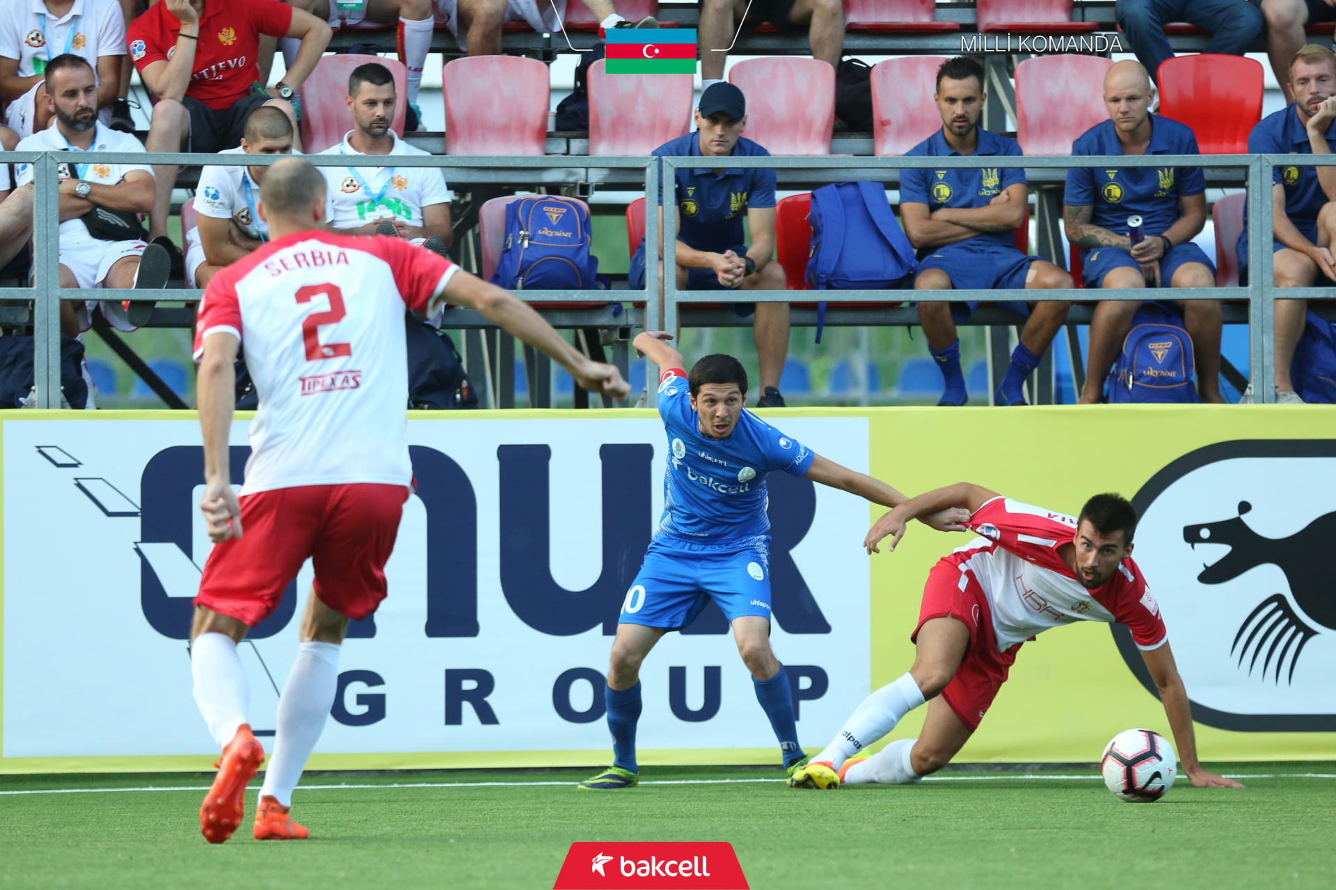 Mini-futbol millimiz mübarizəni dayandırdı (FOTO)