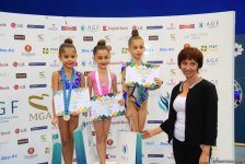 Bədii gimnastika üzrə “GymBala” beynəlxalq turnirinin ilk gününün mükafatçıları mükafatlandırılıb (FOTO)