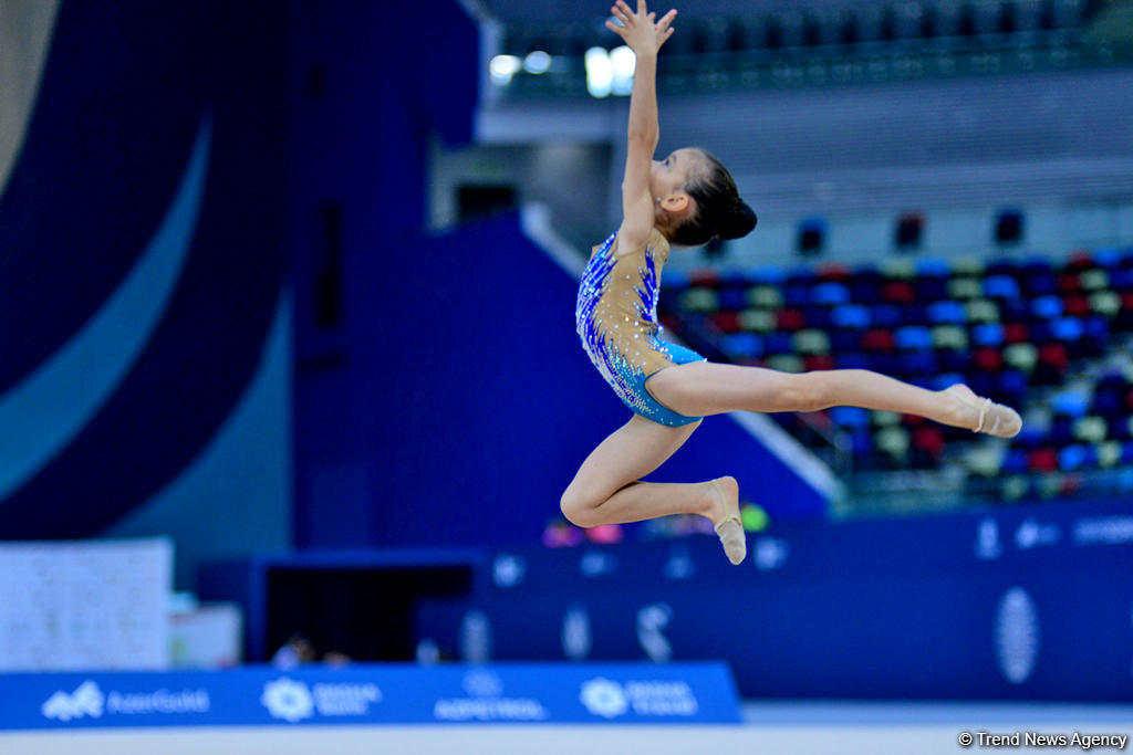 ‪Milli Gimnastika Arenasında “GymBala” beynəlxalq turnirinin birinci günü yekunlaşıb (FOTO)