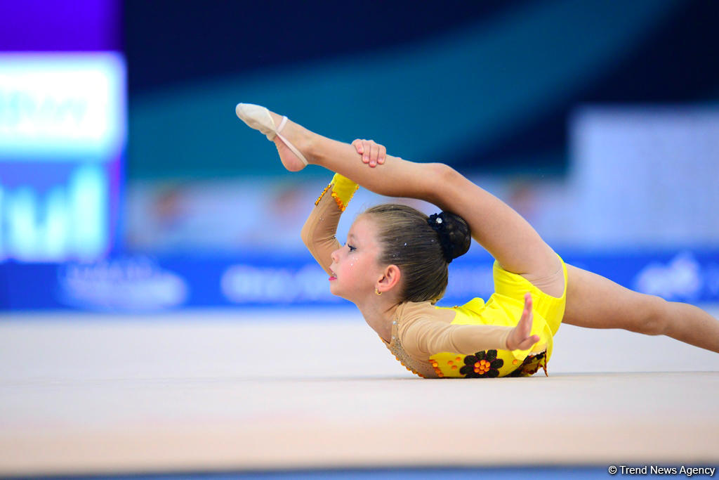 ‪Milli Gimnastika Arenasında “GymBala” beynəlxalq turnirinin birinci günü yekunlaşıb (FOTO)