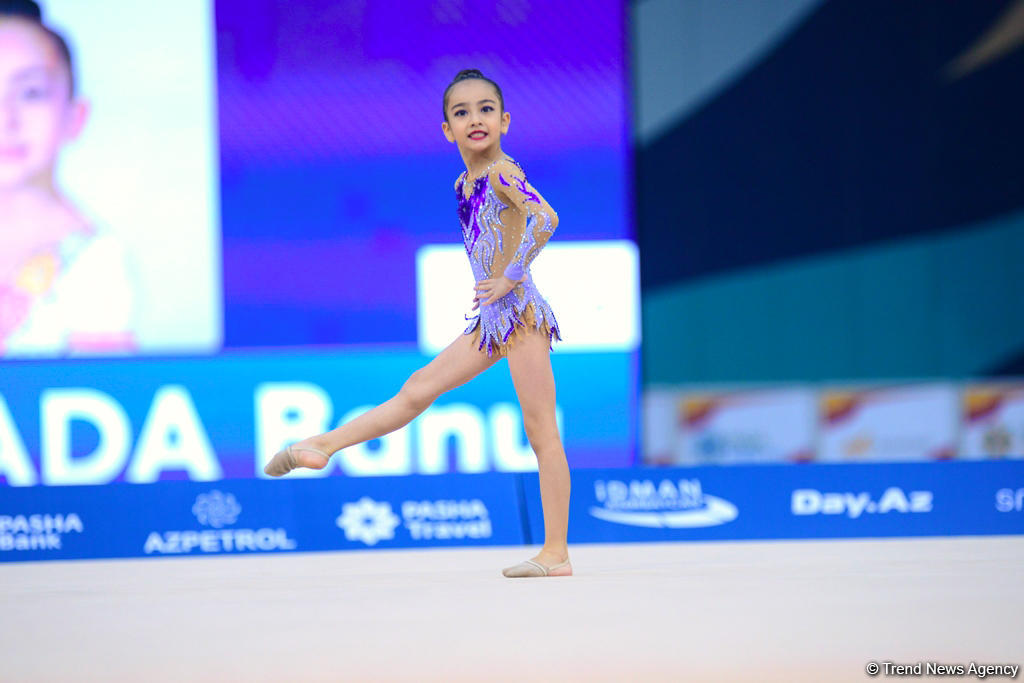 ‪Milli Gimnastika Arenasında “GymBala” beynəlxalq turnirinin birinci günü yekunlaşıb (FOTO)