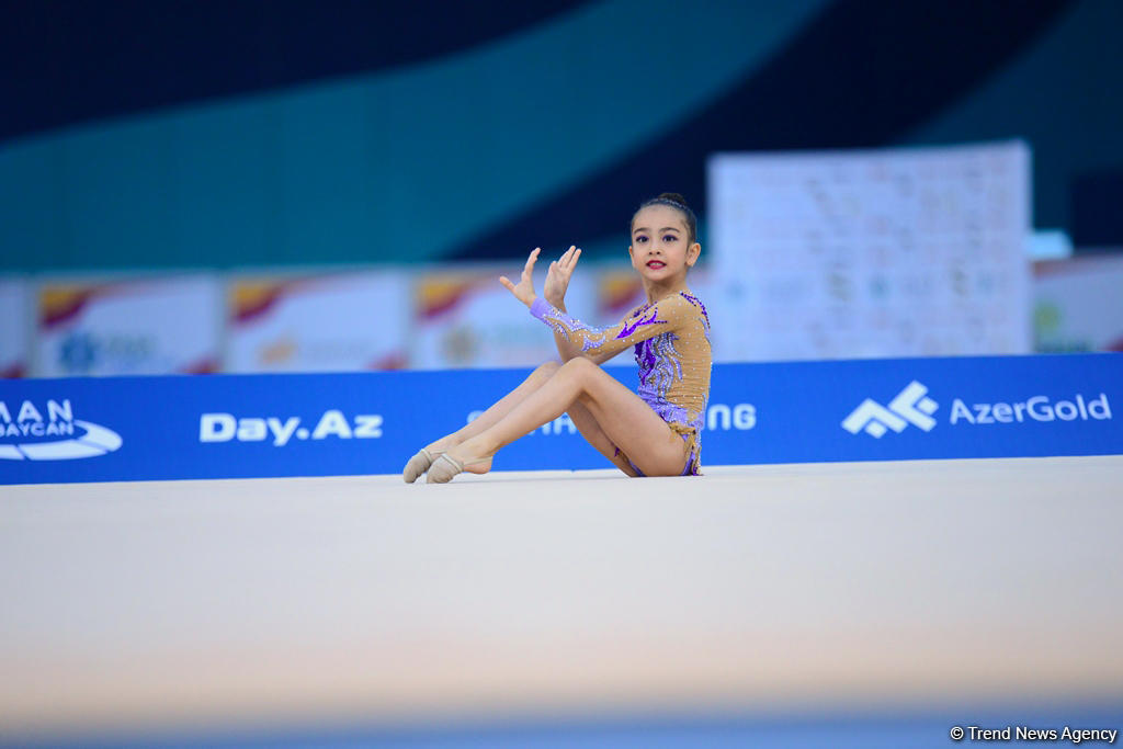 ‪Milli Gimnastika Arenasında “GymBala” beynəlxalq turnirinin birinci günü yekunlaşıb (FOTO)