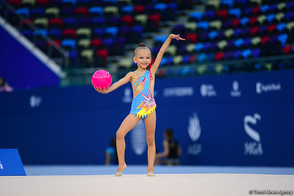 ‪Milli Gimnastika Arenasında “GymBala” beynəlxalq turnirinin birinci günü yekunlaşıb (FOTO)