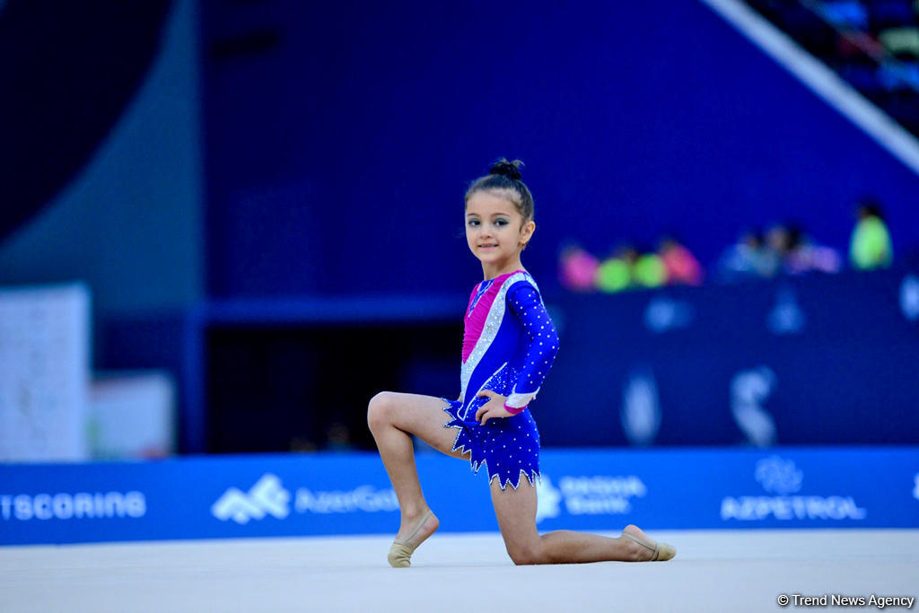 ‪Milli Gimnastika Arenasında “GymBala” beynəlxalq turnirinin birinci günü yekunlaşıb (FOTO)