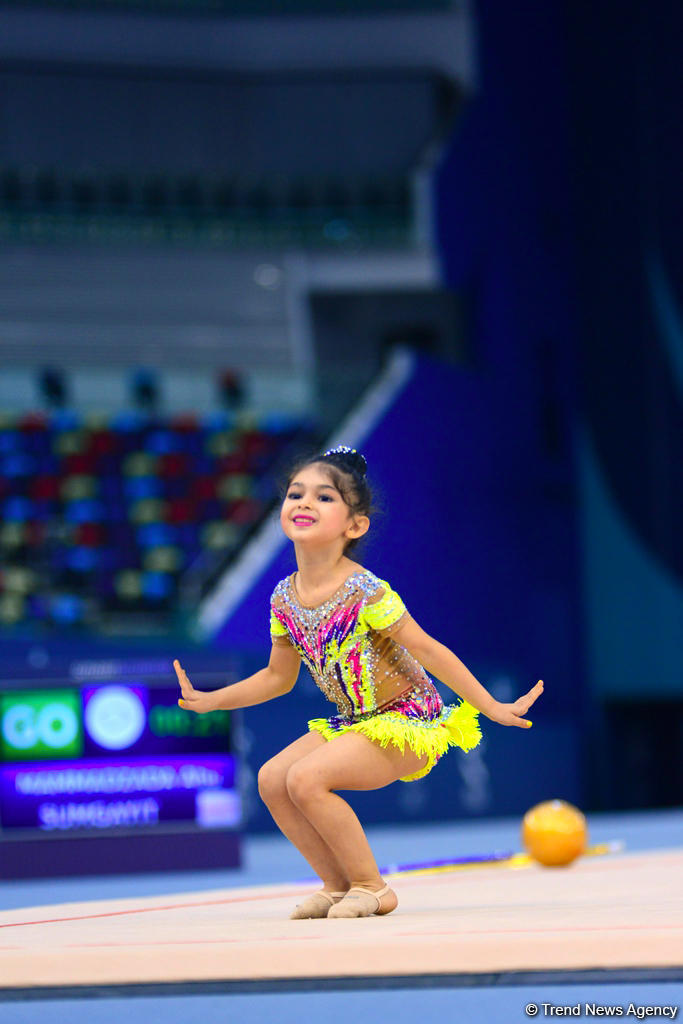 ‪Milli Gimnastika Arenasında “GymBala” beynəlxalq turnirinin birinci günü yekunlaşıb (FOTO)