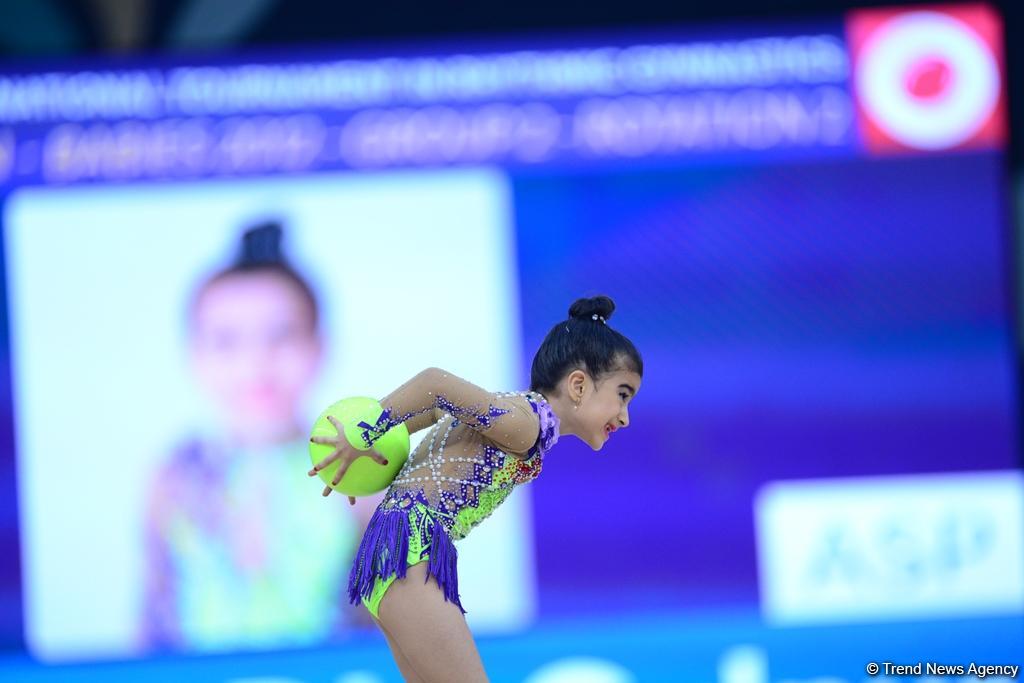 ‪Milli Gimnastika Arenasında “GymBala” beynəlxalq turnirinin birinci günü yekunlaşıb (FOTO)