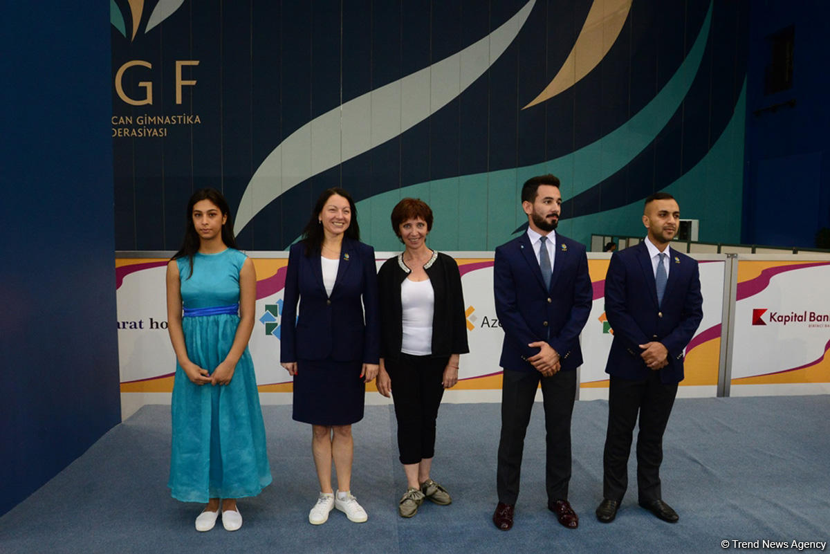 Bədii gimnastika üzrə “GymBala” beynəlxalq turnirinin ilk gününün mükafatçıları mükafatlandırılıb (FOTO)
