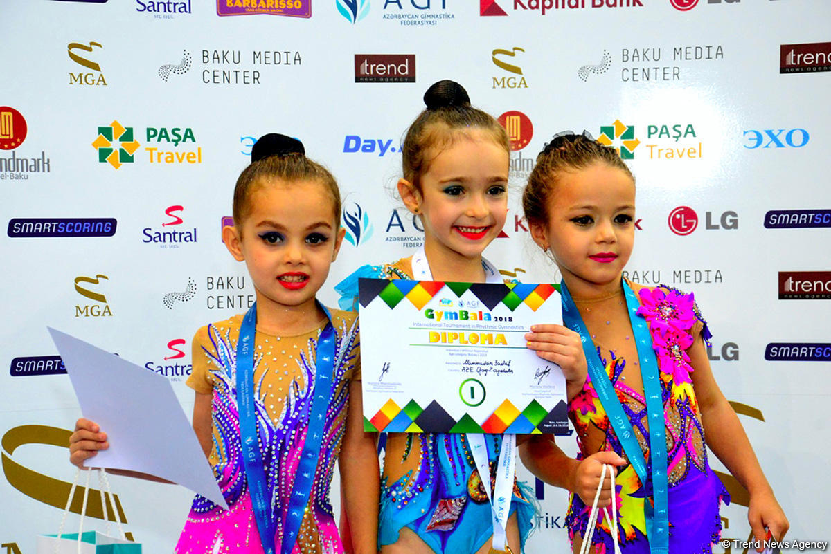 Bədii gimnastika üzrə “GymBala” beynəlxalq turnirinin ilk gününün mükafatçıları mükafatlandırılıb (FOTO)