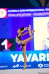 Bakıda bədii gimnastika üzrə "GymBala" beynəlxalq turnirinin ikinci gününə start verilib (FOTO)