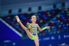 Bakıda bədii gimnastika üzrə "GymBala" beynəlxalq turnirinin ikinci gününə start verilib (FOTO)