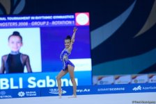 Bakıda bədii gimnastika üzrə "GymBala" beynəlxalq turnirinin ikinci gününə start verilib (FOTO)