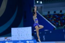 Bakıda bədii gimnastika üzrə "GymBala" beynəlxalq turnirinin ikinci gününə start verilib (FOTO)